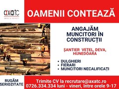 Muncitori in constructii